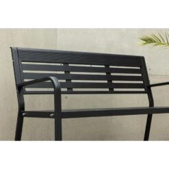 Svea - Layla Tuinbank - 125 Cm - Zwart -Leenbakker Winkel 013f570705854053aa6e92c1a0e6dba5