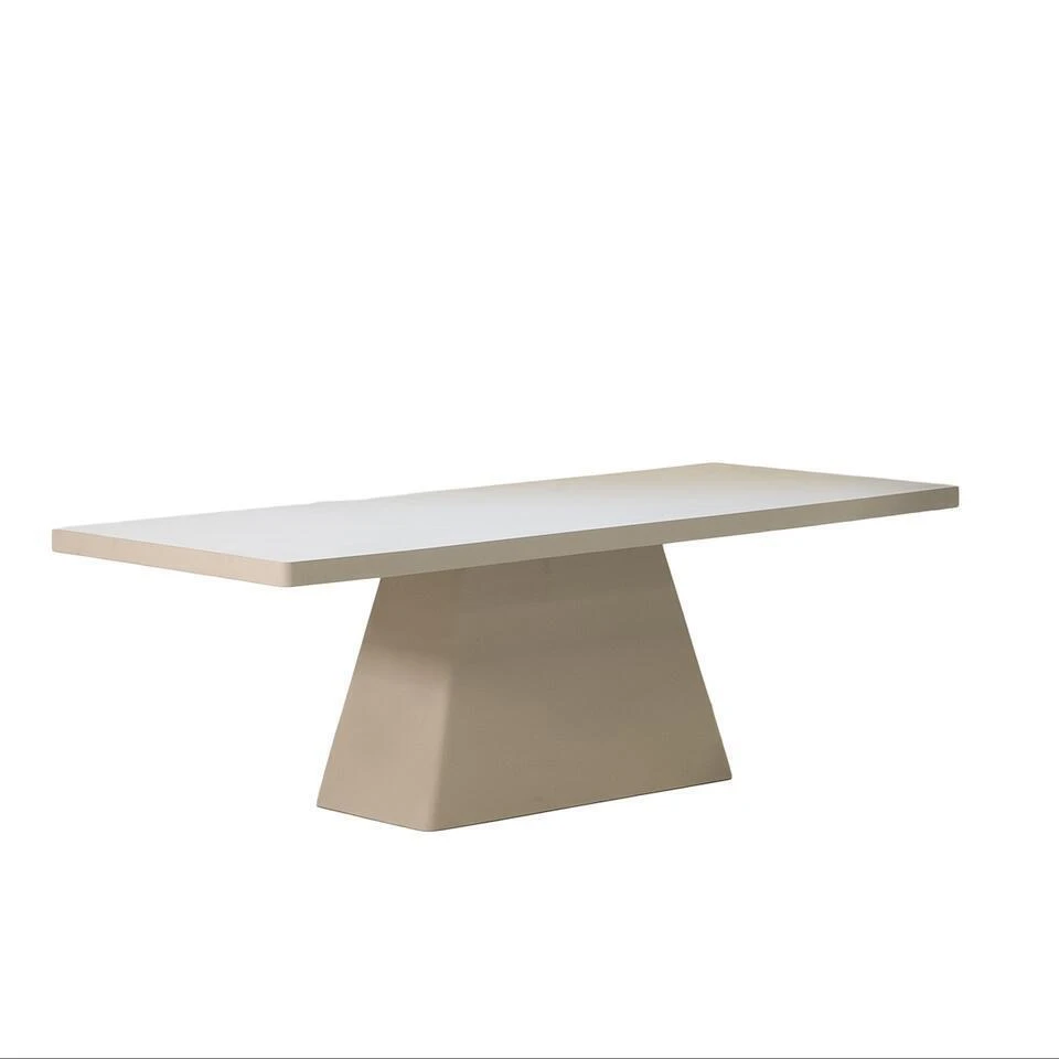 Tuintafel Rechthoek 240cm - Beige Eco Composiet - Avia 3 Tuintafel Rechthoek 240cm - Beige Eco Composiet - Avia - Afbeelding 3