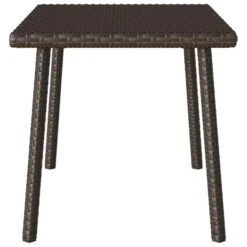 VidaXL - Tuin Salontafel - Bruin - Poly Rattan - 60 X 40 X 37 Cm -Leenbakker Winkel 040d26e3f84d467290a5ba2cfe72f335
