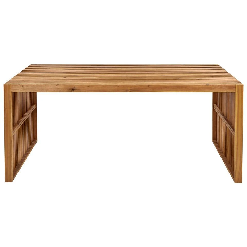 SULZANO - Tuintafel - Lichthout - Acaciahout 5 SULZANO - Tuintafel - Lichthout - Acaciahout - Afbeelding 5