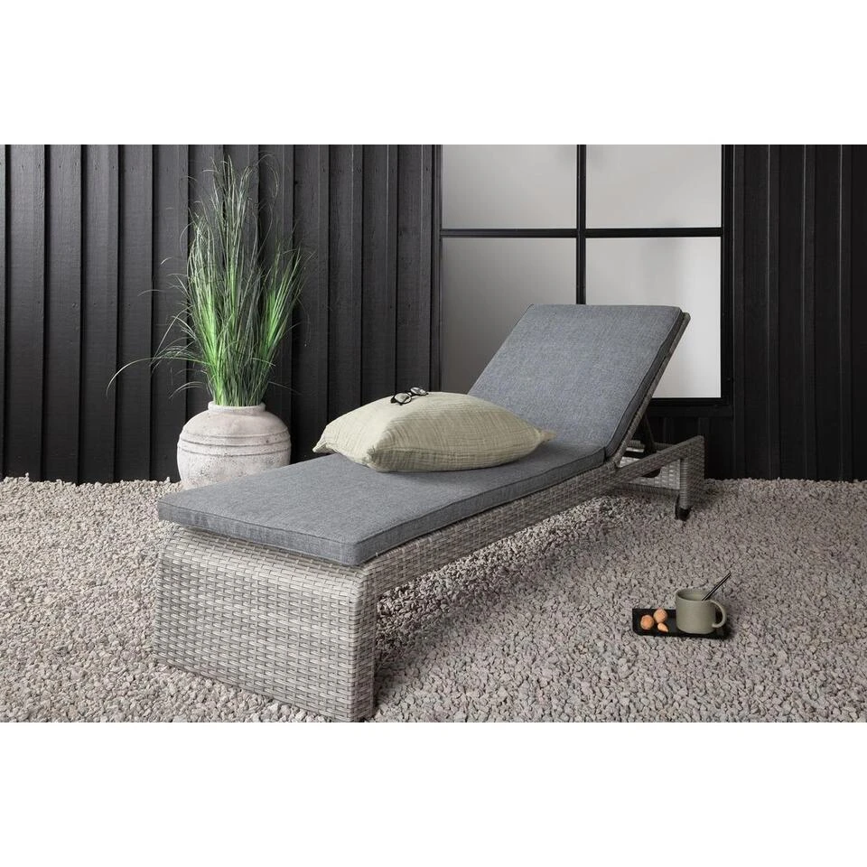 Svea - Yuri Ligbed - Wicker - Grijs 2 Svea - Yuri Ligbed - Wicker - Grijs - Afbeelding 2