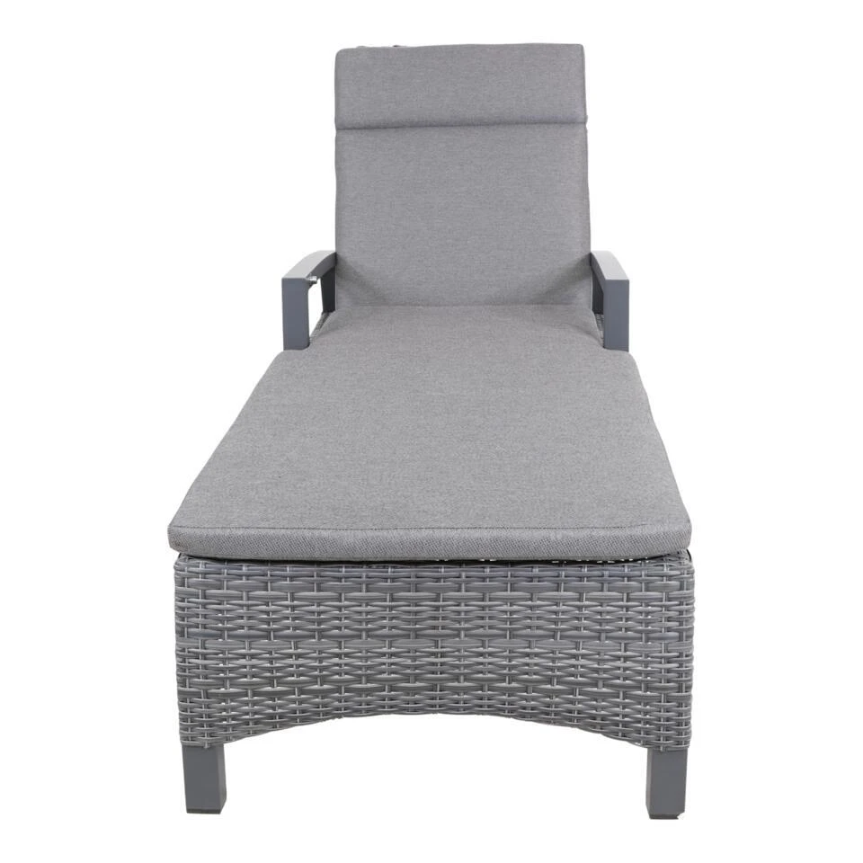 Les - Ligbed Prato Forte - Antraciet 2 Les - Ligbed Prato Forte - Antraciet - Afbeelding 2