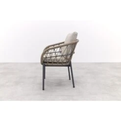 VDG Set Van 4 - Julia Dining Tuinstoel - Antraciet -Leenbakker Winkel 09f60498a8374e4486d9247c34ba493d