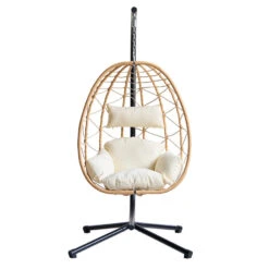 Hangstoel Van Bruin Rotan En Metaal -Leenbakker Winkel 0b2e08dadccd49a3bc7d6169622e1f1f