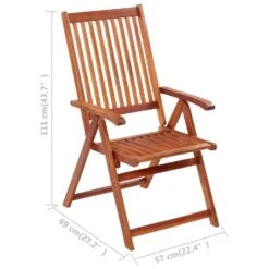 VidaXL - Inklapbaar Tuinstoelen - Kussens - Grijs - Hout - 6 Stuks - 120x50x3 Cm -Leenbakker Winkel 0efa61162cae4dac9a93675a21dcf92c