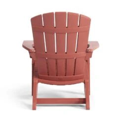 Keter Troy Adirondack Tuinstoel - 85x80x96,5cm – Terracotta -Leenbakker Winkel 0f7cdad7efb1486f981cd72d30cadc86