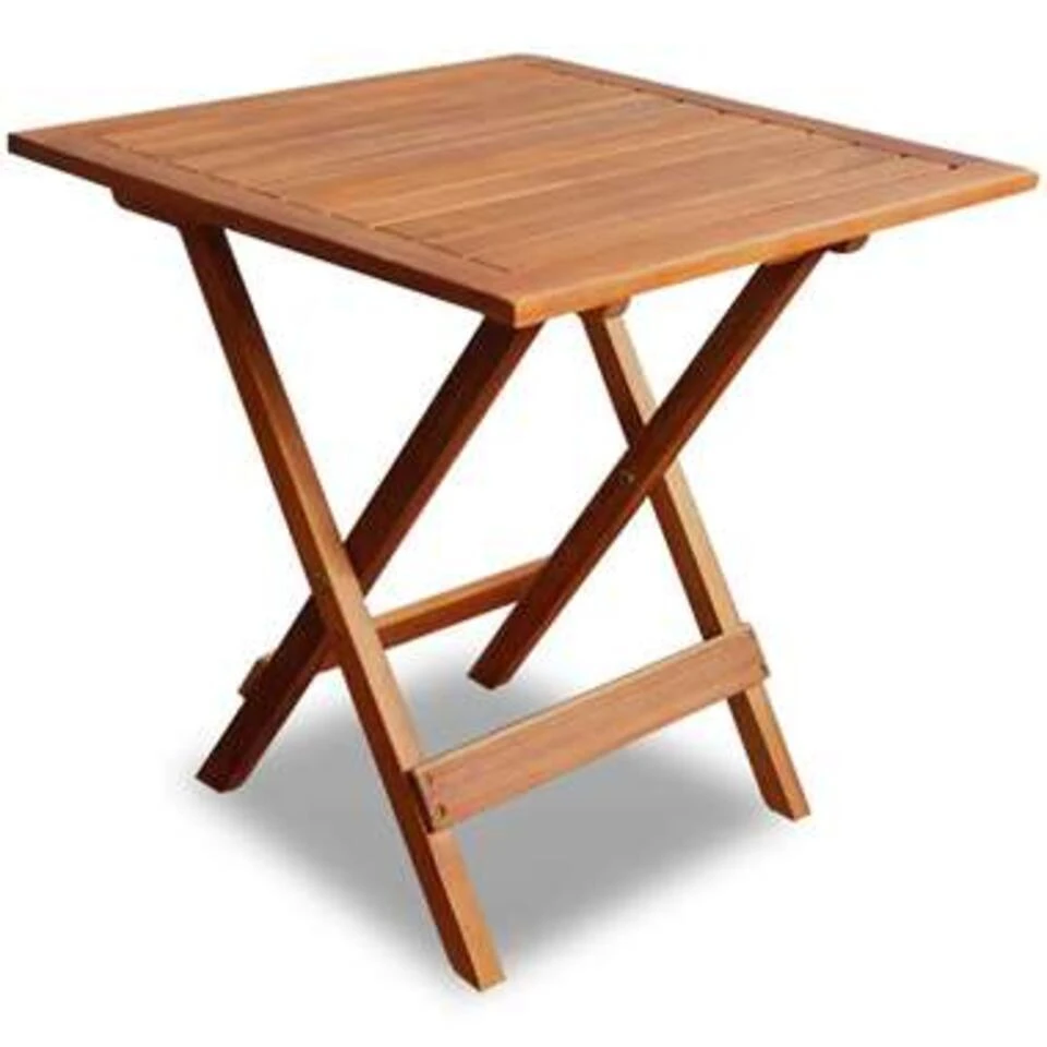 VidaXL - Houten Tafel - Bruin - Hout 1 VidaXL - Houten Tafel - Bruin - Hout