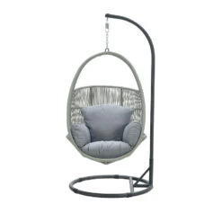 Garden Impressions Panama Hangstoel Swing Egg - Mystic Grijs -Leenbakker Winkel 1000035641 0104