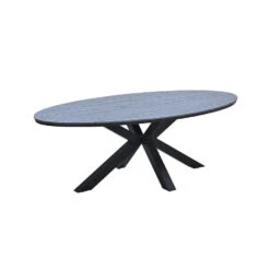 Garden Impressions Tulli Tuintafel 220x115 Cm - Donker Grijs -Leenbakker Winkel 1000035682 0103