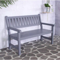 SenS-Line Bordeaux Tuinbank - Grenenhout - Grijs 5 SenS-Line Bordeaux Tuinbank - Grenenhout - Grijs -Leenbakker Winkel 1000038274 0102