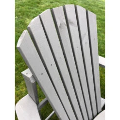 SenS-Line Adirondack Dubbele Tuinstoel - Hout - Grijs -Leenbakker Winkel 1000038286 0102