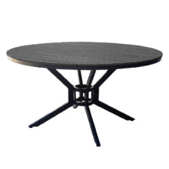 SenS-Line Jerry Tuintafel Antraciet - Rond - 140 Cm