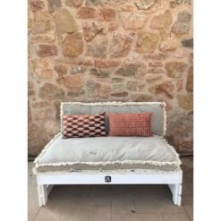 2L Home & Garden Palletbank Whitewash - Wit -Leenbakker Winkel 1000038531 0102