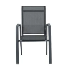 Santana Dining Tuinstoel - Donker Grijs -Leenbakker Winkel 1000040781 0104