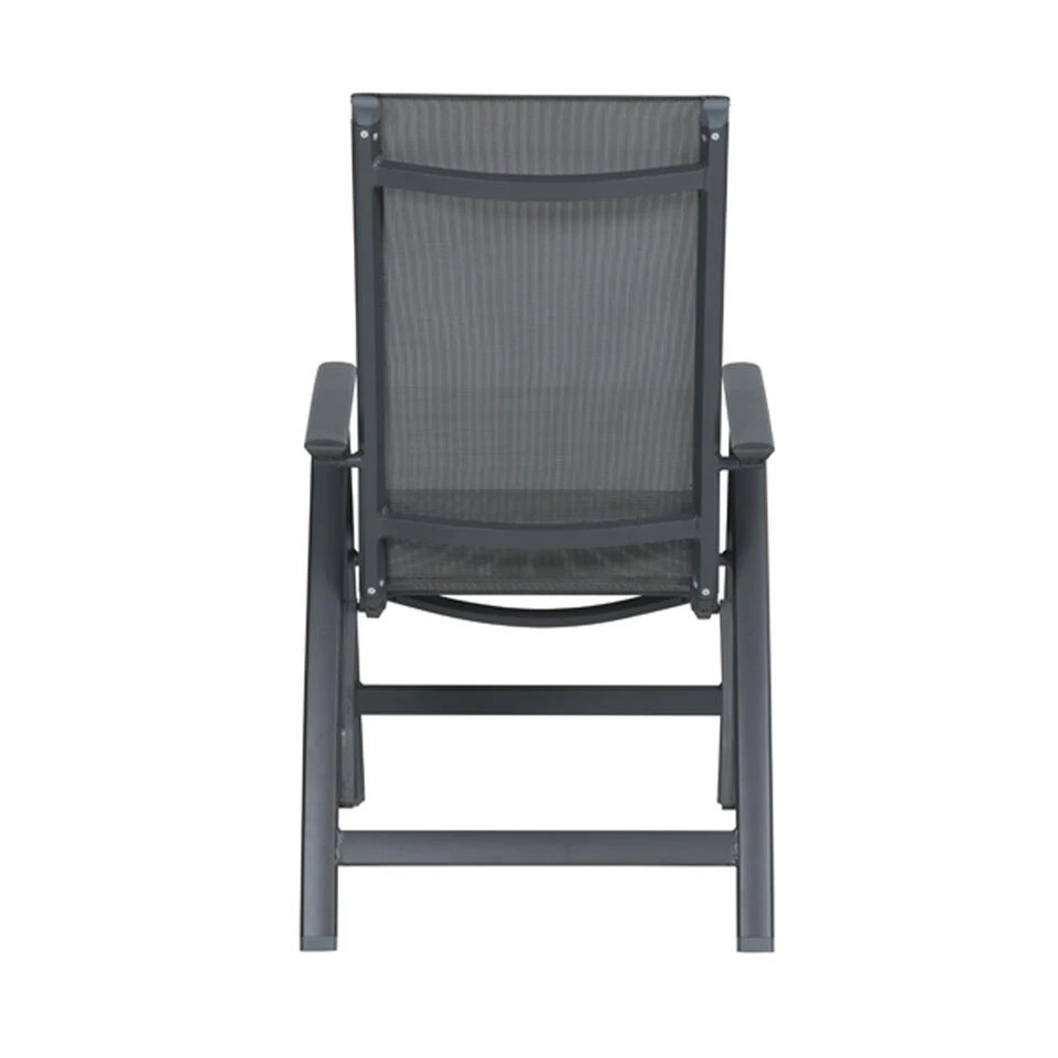 Garden Impressions Santana Tuinstoel Verstelbaar - Donker Grijs 2 Garden Impressions Santana Tuinstoel Verstelbaar - Donker Grijs - Afbeelding 2