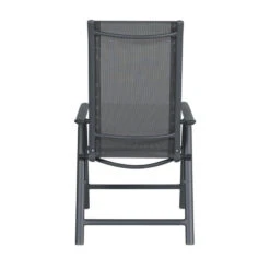 Garden Impressions Santos Verstelbare Tuinstoel - Donker Grijs -Leenbakker Winkel 1000040802 0103