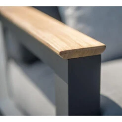 4 Seasons Outdoor Capitol Lounge Tuinstoel - Donker Grijs -Leenbakker Winkel 1000042157 0103