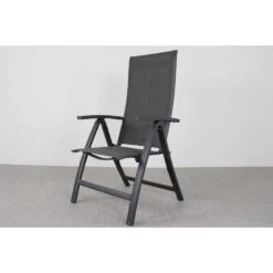 VDG Corsica Verstelbare Tuinstoel - Antraciet -Leenbakker Winkel 1000048048 0102