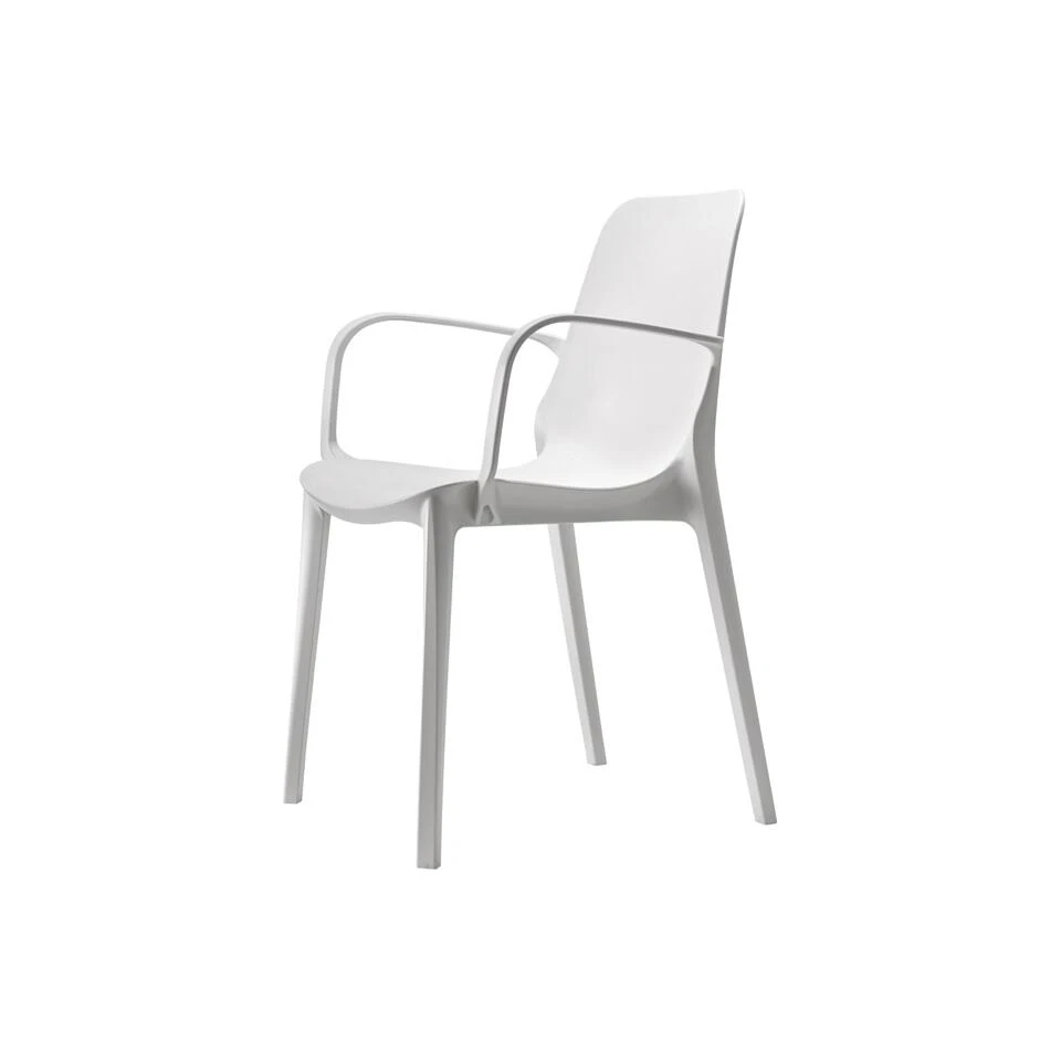 Scab Ginevra Armstoel - Wit 1 Scab Ginevra Armstoel - Wit