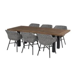 Hartman Delphine Dining Stoel White - Black -Leenbakker Winkel 1000048786 0103