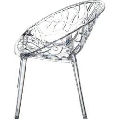 Siesta Crystal Stapelbare Stoel - Transparant -Leenbakker Winkel 1000048814 0103