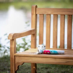 Giga Meubel - Tuinbank Teakhout - 120x60x91cm - Java -Leenbakker Winkel 1000049440 0103