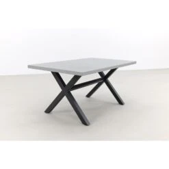 Verona Betonlook Tuintafel 160 X 90 Cm. - Black -Leenbakker Winkel 1000051512 0102