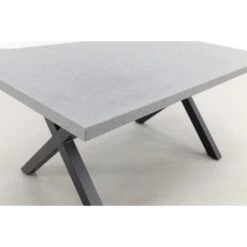 Verona Betonlook Tuintafel 160 X 90 Cm. - Black -Leenbakker Winkel 1000051512 0103