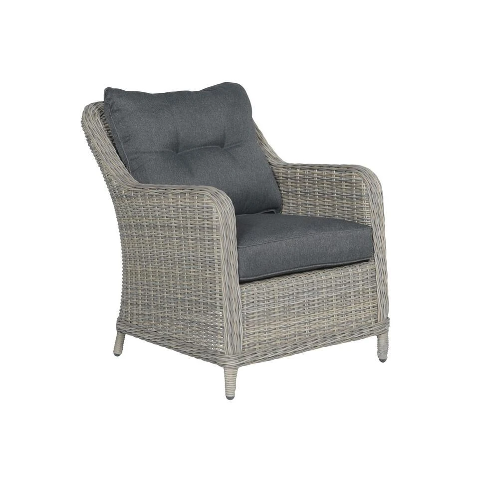 Garden Impressions Nova Lounge Stoel - Vintage Willow 1 Garden Impressions Nova Lounge Stoel - Vintage Willow