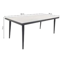 Hartman Constantine Tafel 188 X 96 Cm. - Xerix / Ceramic -Leenbakker Winkel 1000053243 0102