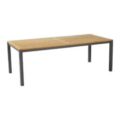 Hartman Sonata Tuintafel Teak – Antraciet 220 X 100 Cm