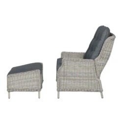 Garden Impressions Santa Rosa Relax Tuinstoel+voetenbank Vintage -Leenbakker Winkel 1000054029 0104