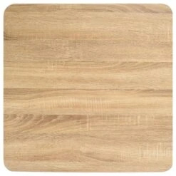 VidaXL Bistrotafel 60x60 Cm MDF Lichtbruin -Leenbakker Winkel 1000057859 0103