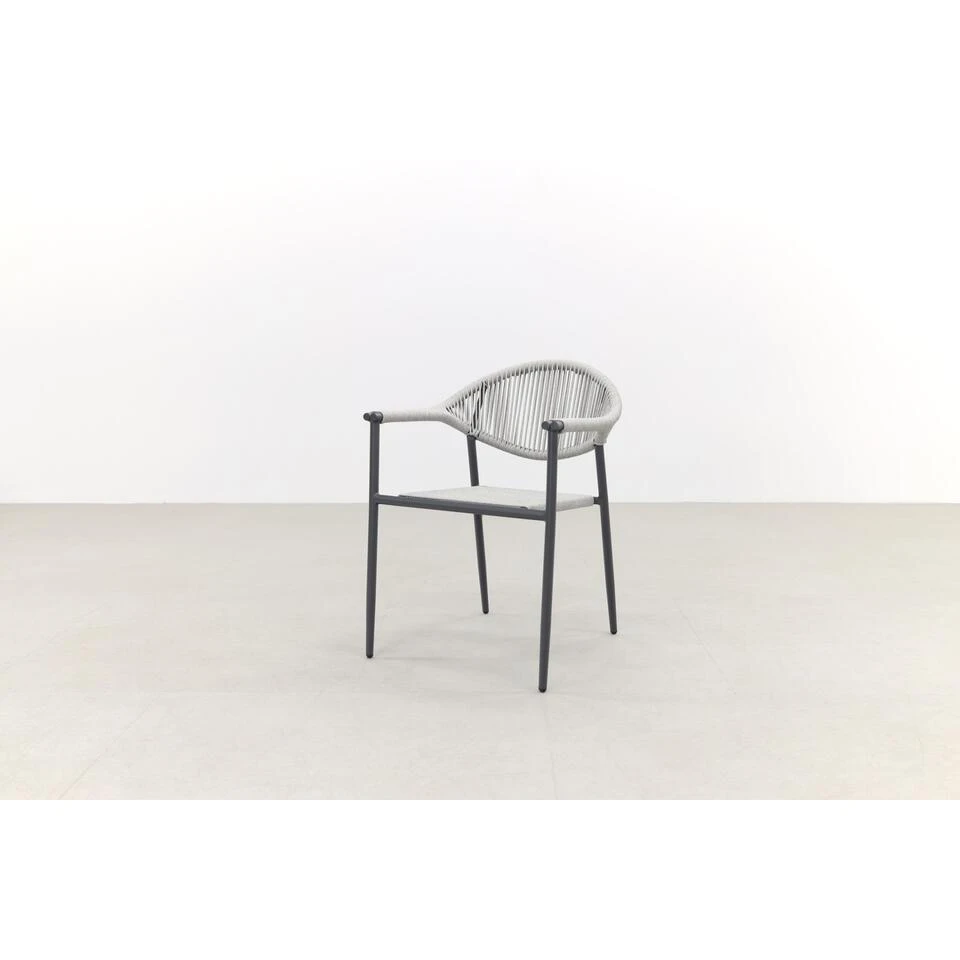 GreenChair Comfort Dining Tuinstoel - Beige 2 GreenChair Comfort Dining Tuinstoel - Beige - Afbeelding 2