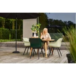 Hartman Sophie Studio Dining Armstoel - Night Green - Set Van 2 6 Hartman Sophie Studio Dining Armstoel - Night Green - Set Van 2 -Leenbakker Winkel 1000072087 0102