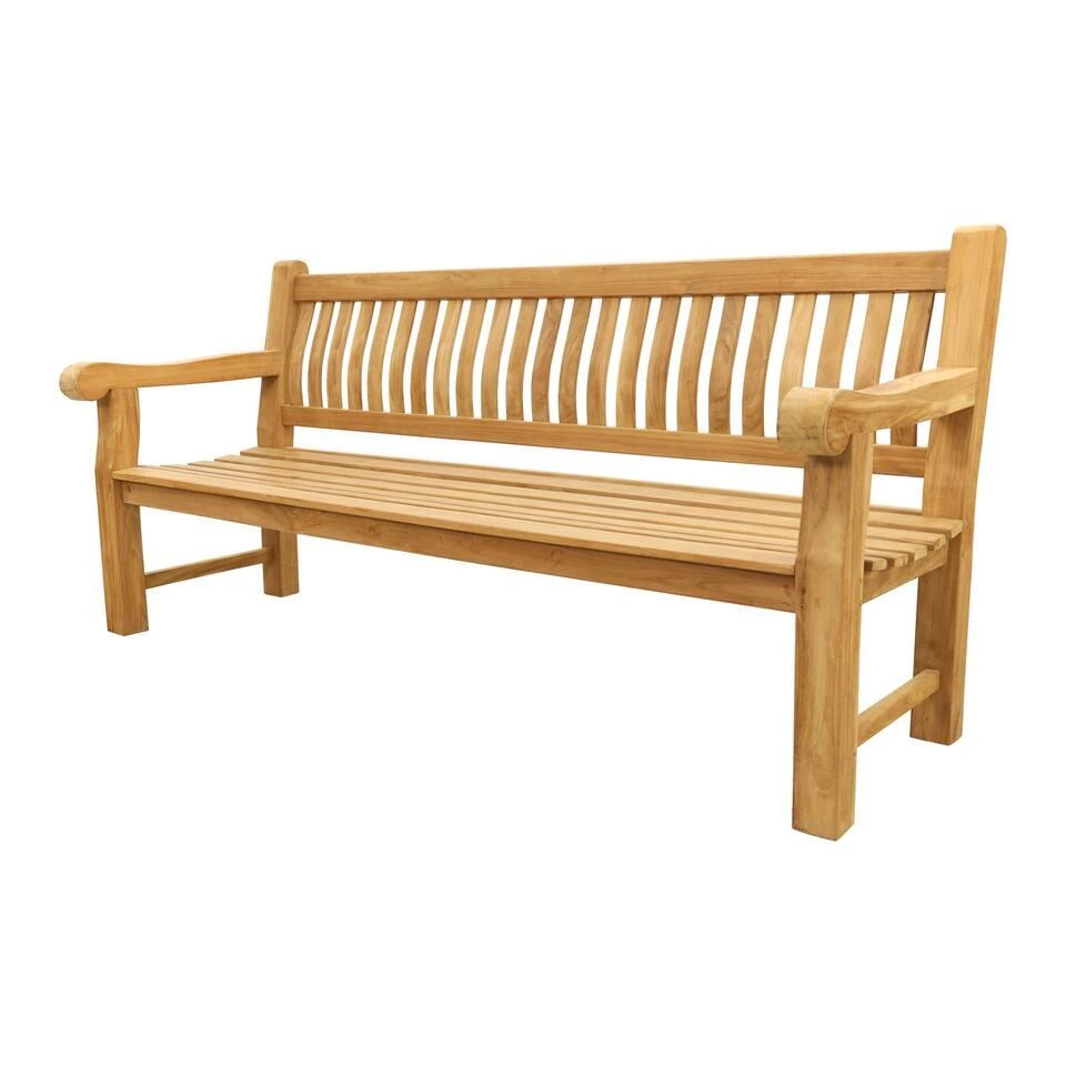 VDG Teakhouten Tuinbank Patrick XL - 200 Cm 1 VDG Teakhouten Tuinbank Patrick XL - 200 Cm