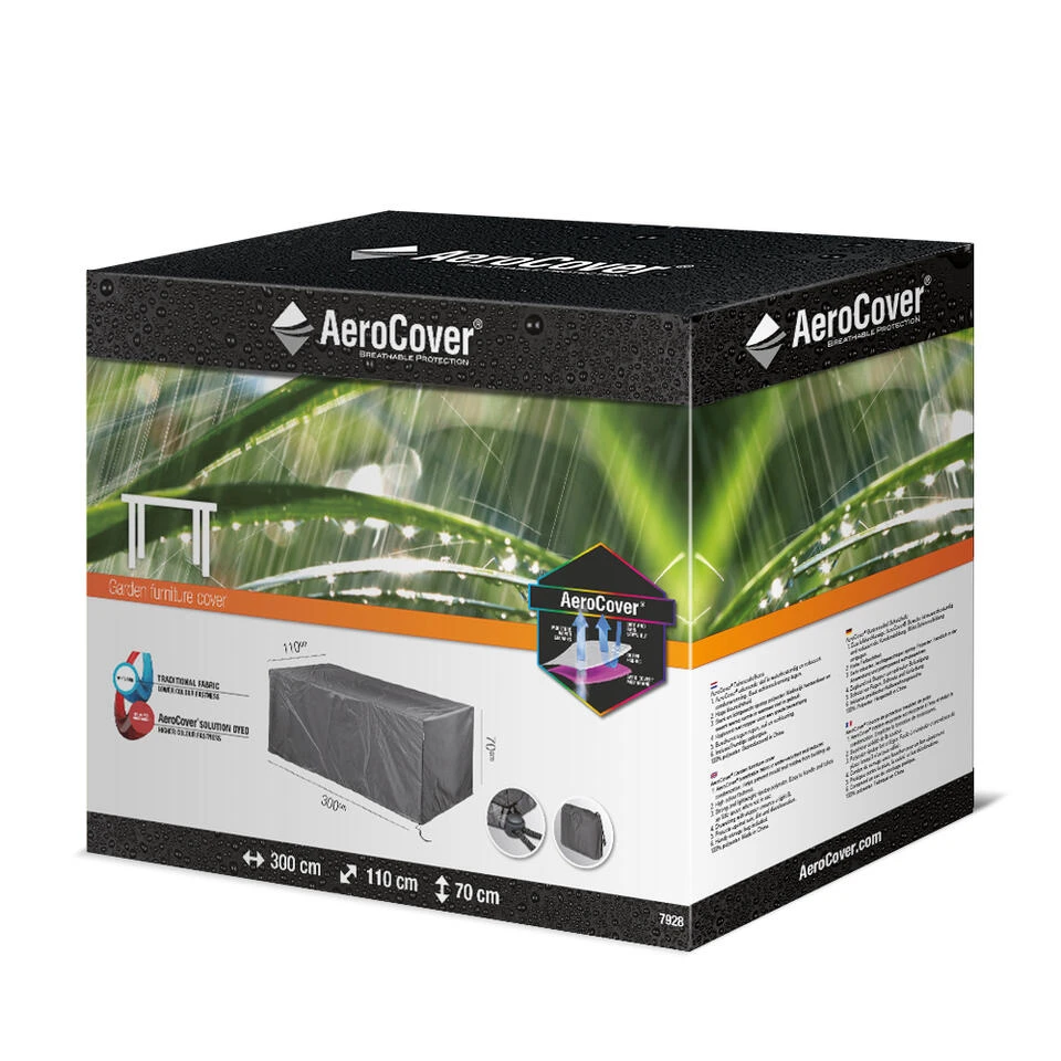 Aerocover Tuintafelhoes 300x110 Cm 3 Aerocover Tuintafelhoes 300x110 Cm - Afbeelding 3