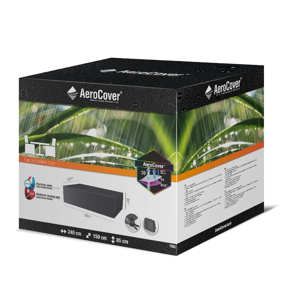 Aerocover Tuinsethoes - 240x150x85 Cm 3 Aerocover Tuinsethoes - 240x150x85 Cm - Afbeelding 3