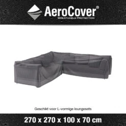 Aerocover Loungesethoes L-vorm 270x270 Cm -Leenbakker Winkel 1000073227 0102
