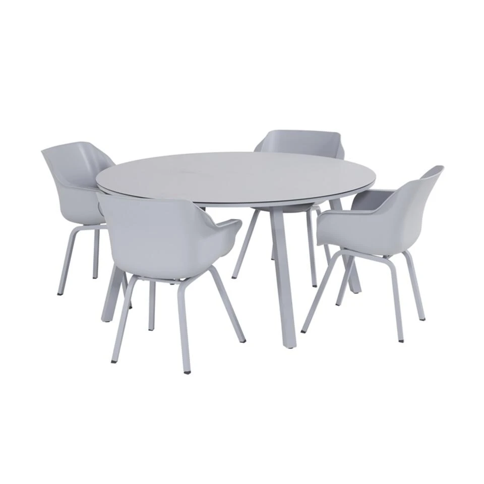 Hartman Sophie Element Dining Armstoel- Grijs - 4 St. 4 Hartman Sophie Element Dining Armstoel- Grijs - 4 St. - Afbeelding 4