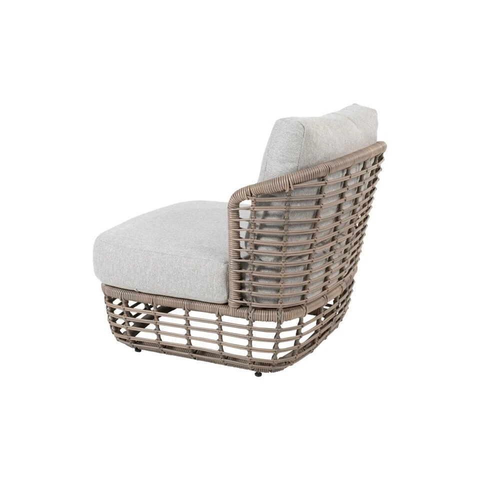 4SO Lugano Loungestoel - Pure (1 St.) 3 4SO Lugano Loungestoel - Pure (1 St.) - Afbeelding 3