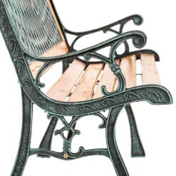 Tectake - Tuinbank Tuin Bank Tuinbankje Zitbank Gietijzer 128 Cm 7 Tectake - Tuinbank Tuin Bank Tuinbankje Zitbank Gietijzer 128 Cm -Leenbakker Winkel 1000078023 0103