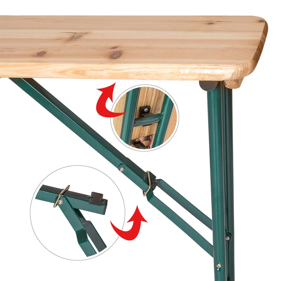 Tectake - Biertafel Hoog "Quatro" 4 Tectake - Biertafel Hoog "Quatro" - Afbeelding 4