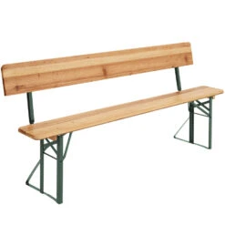 Tectake - Biertafel - Met Rugleuning -Leenbakker Winkel 1000078061 0103