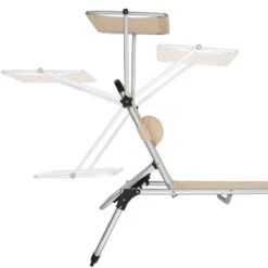 Tectake -ligbed Lorella - Aluminium- Incl. Verwisselbaar Hoofdkussen-beige 7 Tectake -ligbed Lorella - Aluminium- Incl. Verwisselbaar Hoofdkussen-beige -Leenbakker Winkel 1000082525 0103