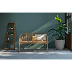 Exotan Tuinbank Lilly - Acacia - White Wash - 81x123x65 6 Exotan Tuinbank Lilly - Acacia - White Wash - 81x123x65 -Leenbakker Winkel 1000083596 0102