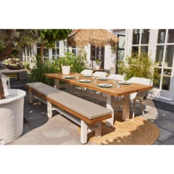 Hartman Yasmani Bank - 300x45 Cm. - White -Leenbakker Winkel 1000084619 0103