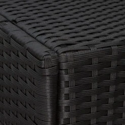 Tectake - Ligstoel - Wicker - Zwart -Leenbakker Winkel 1000086059 0103