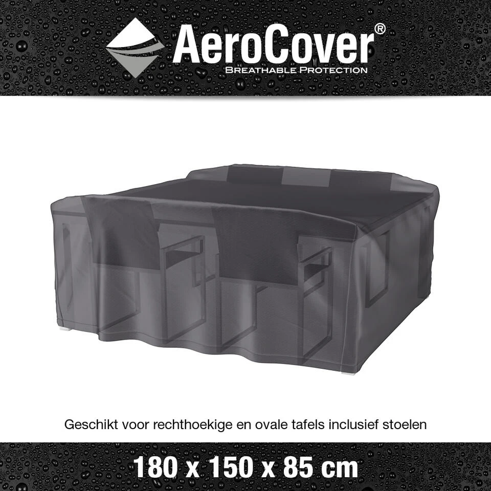 Aerocover Tuinsethoes - 180x150x85 Cm 2 Aerocover Tuinsethoes - 180x150x85 Cm - Afbeelding 2