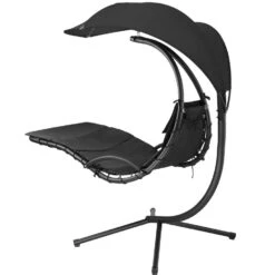 Tectake - Hangstoel Ligbed Maja - Zwart 6 Tectake - Hangstoel Ligbed Maja - Zwart -Leenbakker Winkel 1000086431 0102